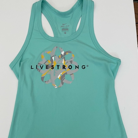 Nike Tops - Nike Women's Teal LIVESTRONG Tank Top